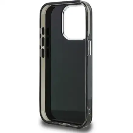 Karl Lagerfeld IML Aquarelle Choupette kryt iPhone 15 Pro Max černý