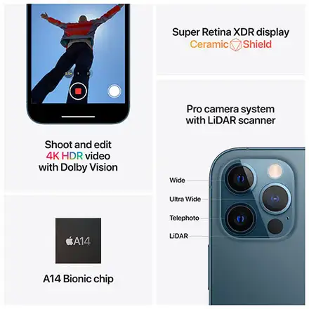 iPhone 12 Pro 128 GB Grafitově šedý *Třída B*