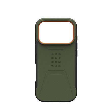 UAG kryt Civilian Magsafe pro iPhone 17 Pro - Olive/Orange