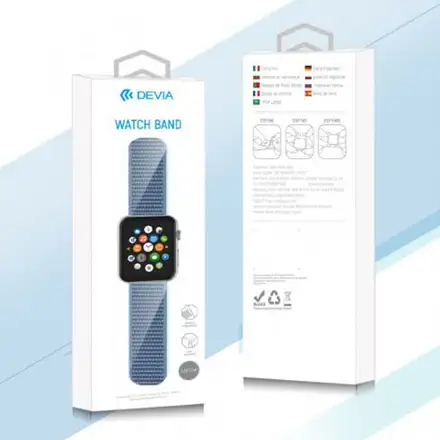 Devia Apple Watch Deluxe Series Sport3 Band 40/41/42mm-Red
