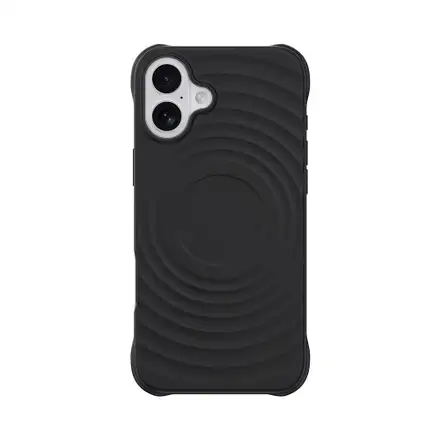 Devia kryt Ripple Magnetic Shockproof TPU Case pro iPhone 16 - Black