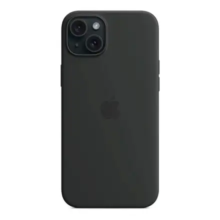 iPhone 15 Plus Silicone Case with MagSafe-Black