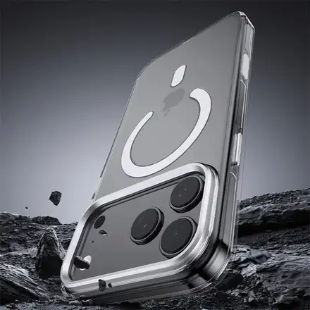 Devia kryt Crystal Shockproof Magnertic Case pro iPhone 17 Pro-Clear