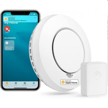 Meross Smart Inteligentní detektor dýmu s Hubem