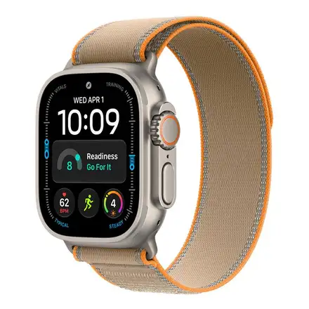 Apple Watch 49mm Sand Trail Loop-S/M-Natural Titanium Finish