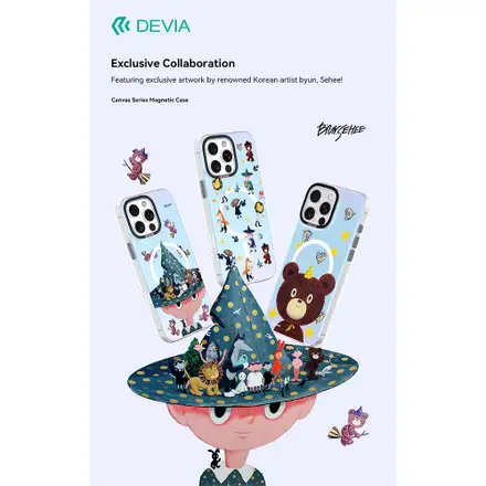 Devia kryt Canvas Series Magnetic Case pro iPhone 16 Pro Max - Magic Academy