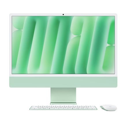 EDU iMac 24" 4.5K Apple M4 10-core CPU 10-core GPU 24GB 512GB Zelený CZ
