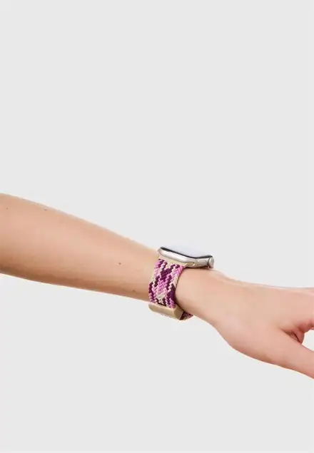 iDeal Soft Braid Watch Band 38/40/41/42 Cherry Crush