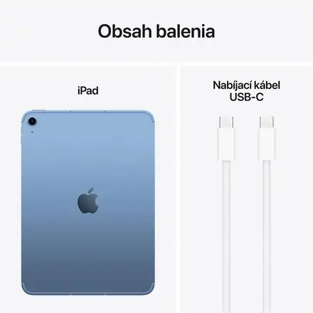 iPad 11"Wi-Fi + Cellular 128GB Modrá