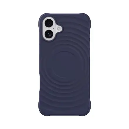 Devia kryt Ripple Magnetic Shockproof TPU Case pro iPhone 16 - Blue