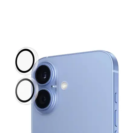 PanzerGlass ochranné sklo Hoops pro iPhone 16/16 Plus-Clear