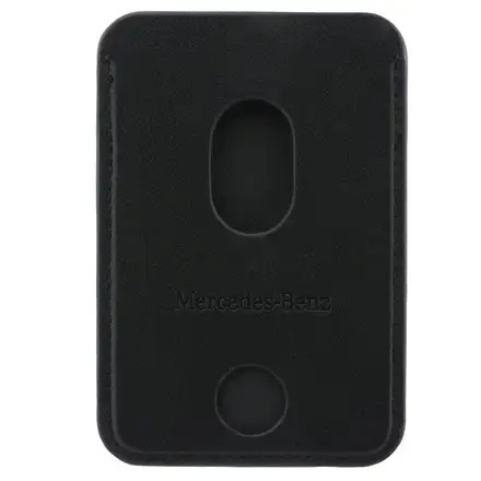 Mercedes PU Leather MagSafe Card Holder Peněženka černá