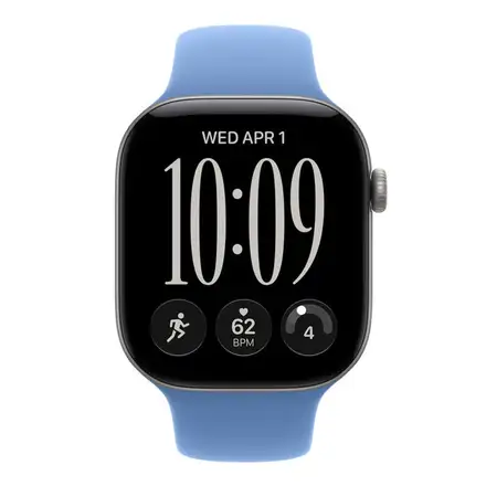 Apple Watch 46mm Wildflower Blue Sport Band-S/M