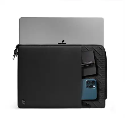 Tomtoc Voyage Sleeve pro MacBook Pro 16"/ MacBook Air 15" - Black