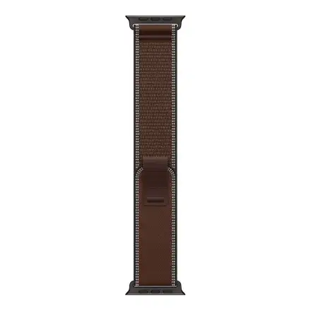 Apple Watch 49mm Dark Umber Trail Loop-S/M-Black Titanium Finish