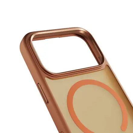 Epico HeroMatte Pro Mag+ Case iPhone 17 Pro Qi2 & Magsafe kompatibilní - oranžová