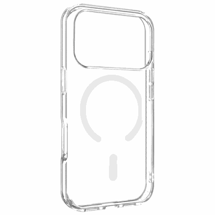 FIXED MagPure s podporou MagSafe pro Apple iPhone 17 Pro, čirý