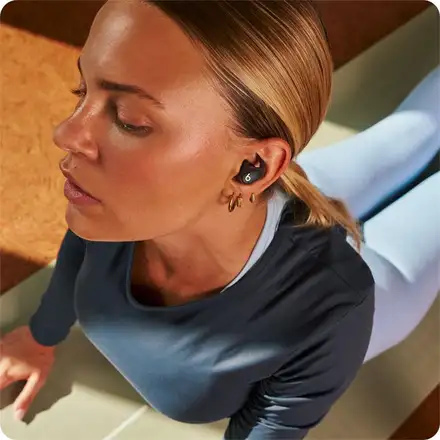 Apple Beats Powerbeats Fit-Wireless Fitness Earbuds with Secure Fit-Jet Black sluchátka *Renovovaný*