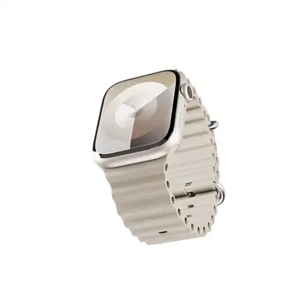 Epico Watch Strap Ocean Apple Watch SE (44mm)/Series 1-9 (42/44/45mm) 10-12 (46mm)/Ultra (49mm) - slonovinová