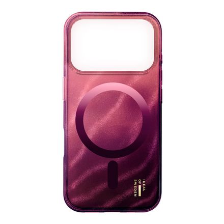 iDeal Fashion Clear Case MagSafe iPhone 17 Pro Max/18 Pro Max Cherry Lacquer