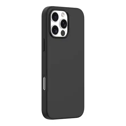 Devia kryt Nature Series Silicone Magnetic Case pro iPhone 16 Pro Max - Black