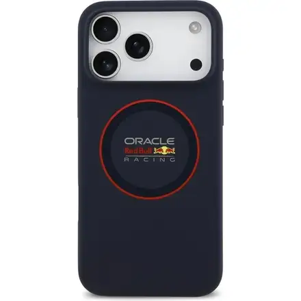 Red Bull Silicone Red Ring MagSafe Zadní Kryt pro iPhone 17 Pro modrý