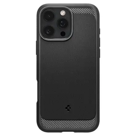 Spigen kryt Rugged Armor MagSafe pro iPhone 16 Pro - Matte Black