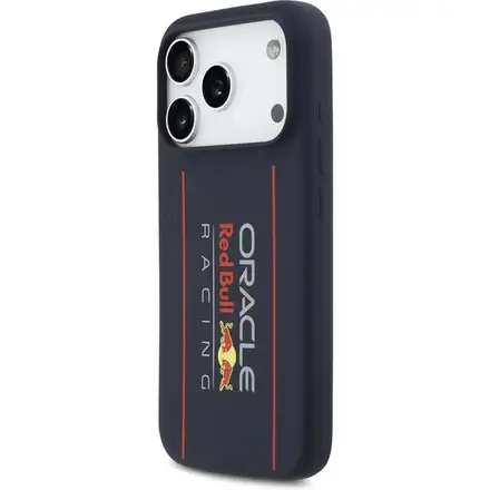 Red Bull Silicone Vertical Logo MagSafe Zadní Kryt pro iPhone 17 Pro modrý