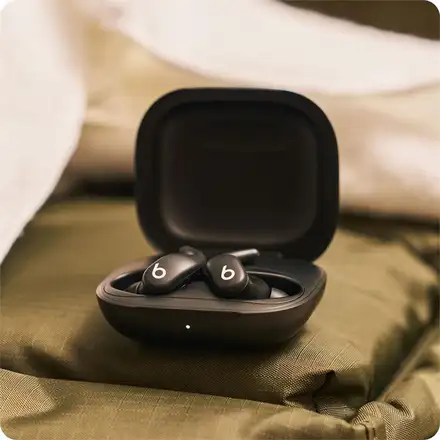 Apple Beats Powerbeats Fit-Wireless Fitness Earbuds with Secure Fit-Jet Black sluchátka *Renovovaný*