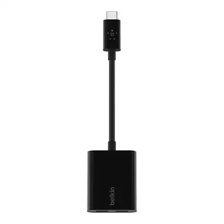 Belkin USB-C Audio + Charge adapter-Black