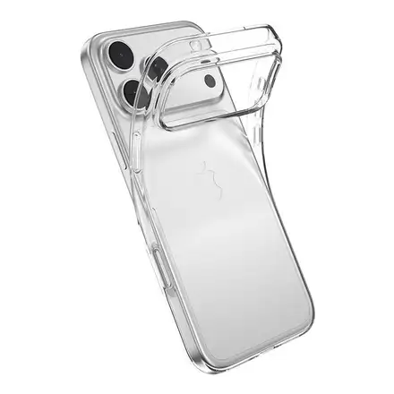 Devia kryt Naked TPU Case pro iPhone 17 Pro Max-Clear