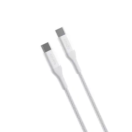 iStores by Epico UltraLink USB-C na USB-C 240W 1.2m kabel EC32 - bílá