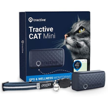 Tractive GPS CAT Mini pro sledování polohy a aktivity, tmavě modrá
