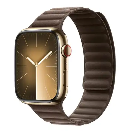Devia řemínek Deluxe Magnetic Fiber Watch Band 44/45/46mm - Taupe