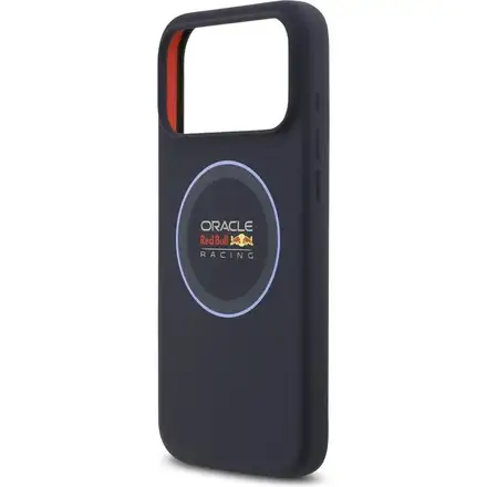 Red Bull Silicone Blue Ring MagSafe Zadní Kryt pro iPhone 17 Pro Max modrý
