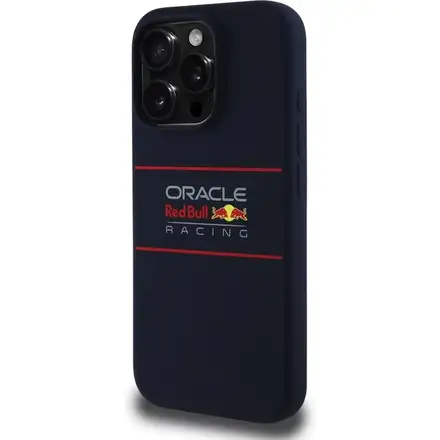Red Bull Silicone Horizontal Logo MagSafe Zadní Kryt pro iPhone 16 Pro Max modrý