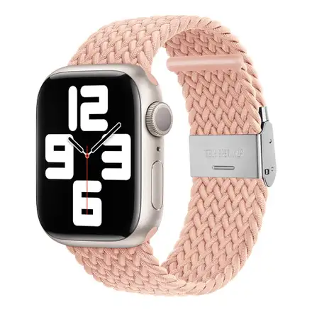 Devia řemínek Deluxe Series Sport4 Nylon Braided Adjustable Band 44/45/46mm - Pink
