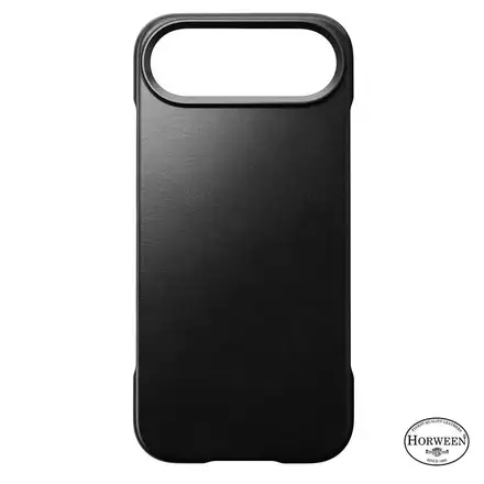 Nomad kryt Traditional Leather Case MagSafe pro iPhone Air - Black