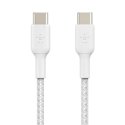 Belkin kabel Boost Charge Braided USB-C to USB-C 1m - White