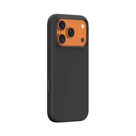 Devia kryt Nature Series Silicone Magnetic Case pro iPhone 17 Pro - Black