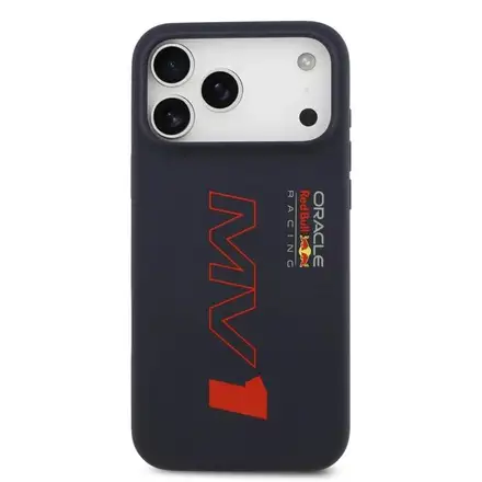 Red Bull Silicone MV1 MagSafe Zadní Kryt pro iPhone 17 Pro Max modrý