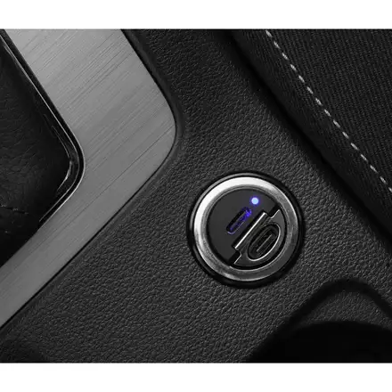 FIXED Autonabíječka s 2x USB-C výstupem, PD30W - černá