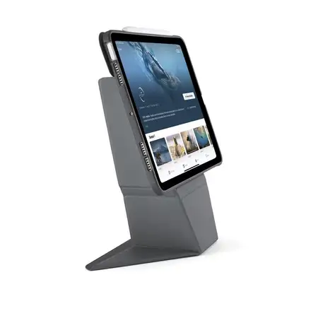 Pipetto pouzdro Origami No6 Stand Case pro iPad Air 11" (2024-2026) / iPad Air 10,9" (2020-2022) - Black