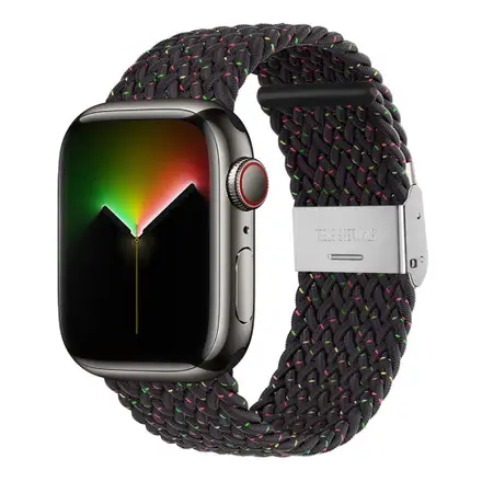 Devia řemínek Deluxe Series Sport4 Nylon Braided Adjustable Band 44/45/46mm - Black