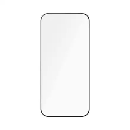 PanzerGlass ochranné sklo UWF Ceramic Protection pro iPhone 15 Pro-Black Frame
