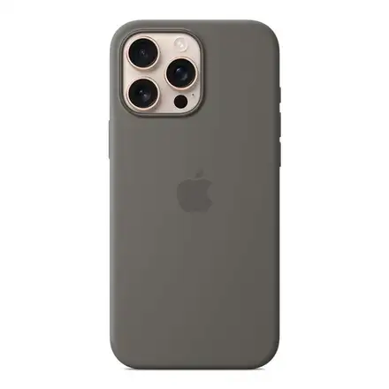 iPhone 16 Pro Max Silicone Case with MagSafe - Skálově šedá