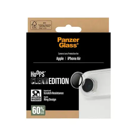 PanzerGlass ochranné sklo Hoops pro iPhone Air - Clear