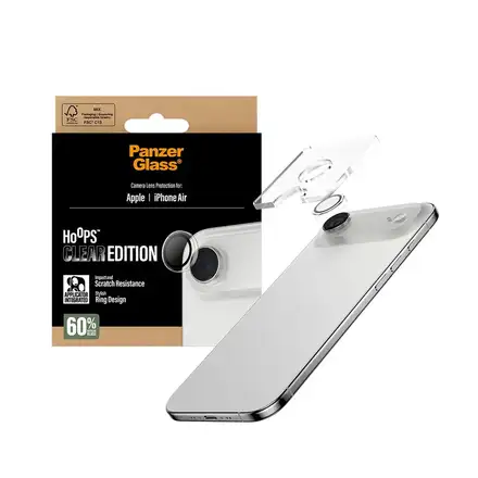 PanzerGlass ochranné sklo Hoops pro iPhone Air - Clear