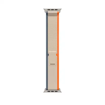 Apple Watch 49mm Orange/Beige Trail Loop-S/M