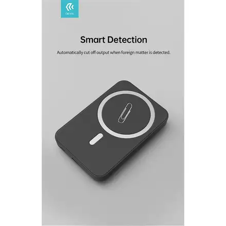 Devia powerbank Smart Series Magnetic Wireless 5000 mAh PD 20W-Black